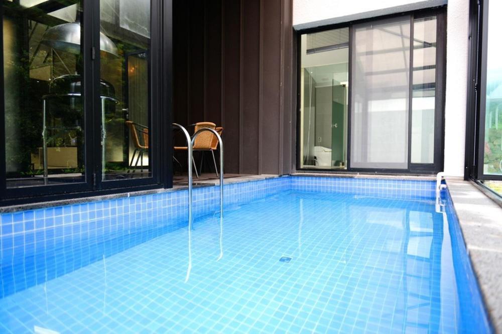 Mungyeong Arten Pool Villa Extérieur photo