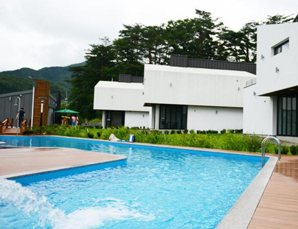 Mungyeong Arten Pool Villa Extérieur photo